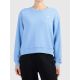 Bluza z okrągłym dekoltem nierozpinana damska 4F 4FWAW26TSWSF2672-32S