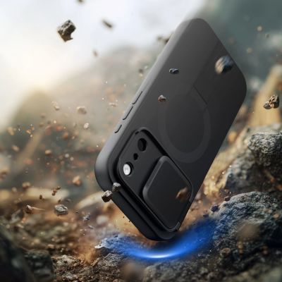 7. Etui Tech-Protect Kevlar Aura MagSafe na iPhone 17 Pro - czarne