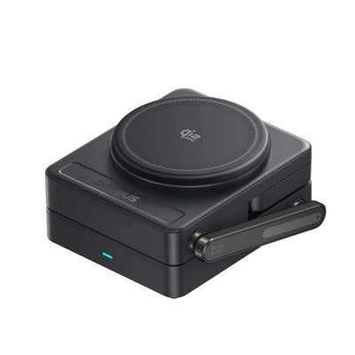 8. Ładowarka bezprzewodowa Baseus PicoGo AF21 3w1 Qi2.2 35W z zasilaczem EU 45W i kablem USB-C 1m - czarna