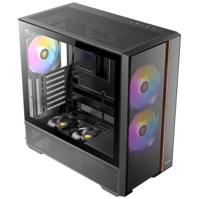 19. Antec FLUX REAR Midi Tower Czarny