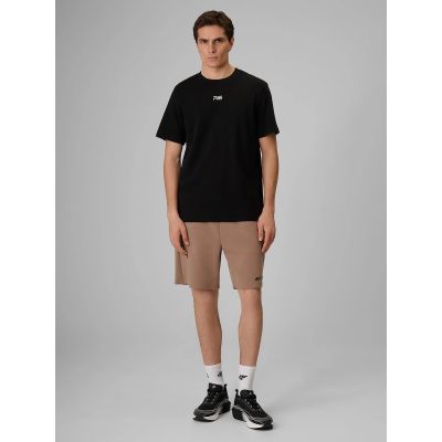 4. T-shirt regular gładki męski 4F | Robert Lewandowski RL9KSS26TTSHM3937-20S