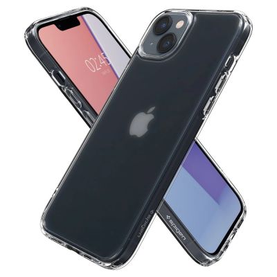 13. Etui Spigen Ultra Hybrid na iPhone 14 Plus - matowo-przezroczyste