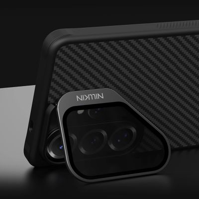 10. Etui Nillkin CarboProp Magnetic z osłoną aparatu i podstawką kompatybilne z MagSafe na Samsung S26 Ultra - czarne