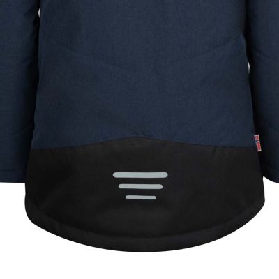 6. Kurtka ocieplana Trollkids Kids Norefjell Jacket dla dziewczynki/chłopca wodoodporna granatowa (132-100)