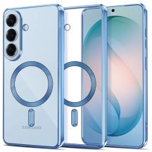 Etui Tech-Protect MagFlex MagSafe na Samsung Galaxy S26 - przezroczysto-niebieskie
