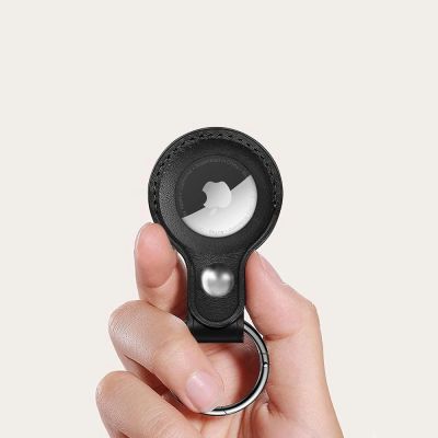 3. Etui Tech-Protect NaturalFit na Apple AirTag 1 / 2 - czarny