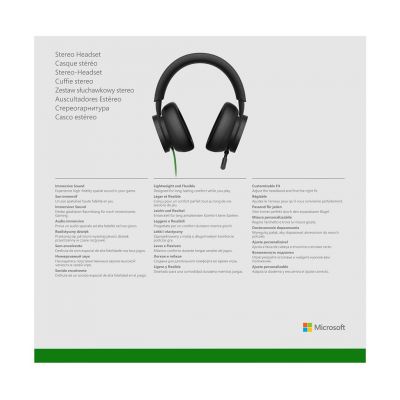10. Zestaw Headset Microsoft XBOX 8LI-00002