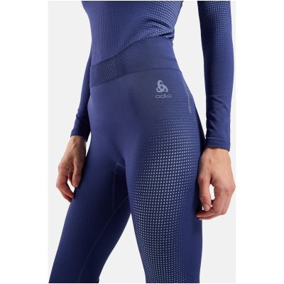 5. Spodnie Odlo BL BOTTOM long PERFORMANCE WARM niebieski