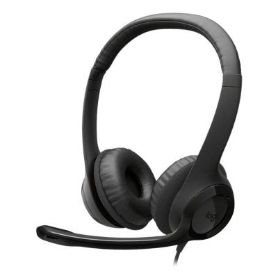 7. Logitech H390 USB Zestaw słuchawkowy Przewodowa Opaska na głowę Połączenia/muzyka USB Type-C Czarny