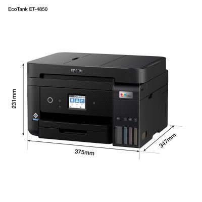 32. Epson EcoTank ET-4850 Atramentowa A4 4800 x 1200 DPI 33 stron/min Wi-Fi