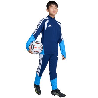 16. Bluza dla dzieci adidas Tiro 26 Competition Training Top niebieska JN2286