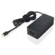 Lenovo 4X20M26272 adapter zasilający/ inwentor 65 W Czarny