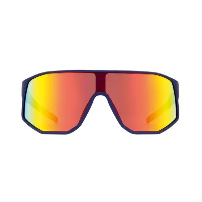 Okulary przeciwsłoneczne rowerowe Red Bull Spect Dash - blue/brown/red mirror CAT3