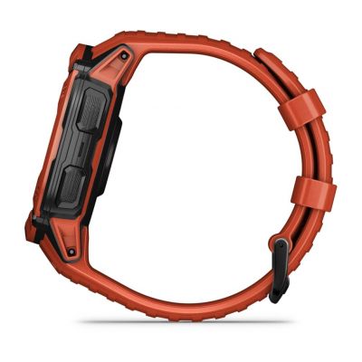 8. Zegarek sportowy Garmin Instinct 2X SOLAR Czerwony
