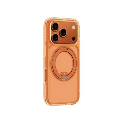 3. Etui AMAZINGTHING Titan Pro Spin na iPhone 17 Pro kompatybilne z MagSafe - pomarańczowe
