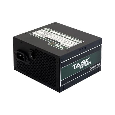 4. Chieftec Task TPS-500S moduł zasilaczy 500 W 24-pin ATX ATX Czarny
