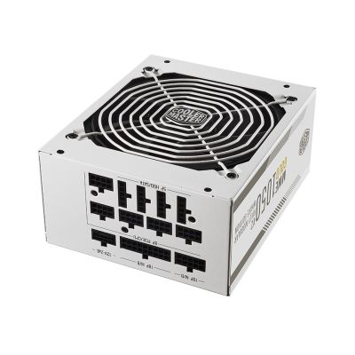 7. Cooler Master MWE Gold 1050 V2 ATX 3.1 White Edition moduł zasilaczy 1050 W 24-pin ATX Biały
