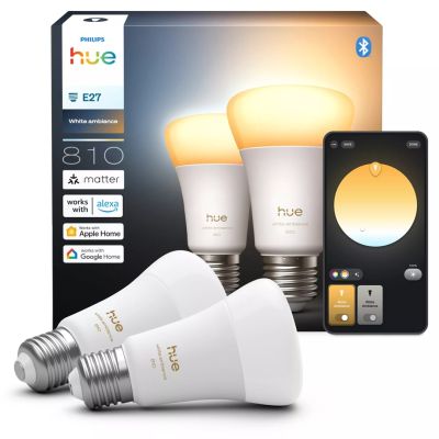 3. Philips Hue White ambiance Inteligentna żarówka A60 E27 - 810