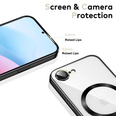 3. Etui Tech-Protect MagFlex MagSafe na iPhone 16e / 17e - przezroczyste