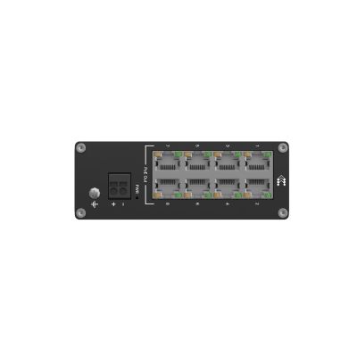 2. Teltonika NETWORKS TSW040 8-Port PoE+ Switch Nie zarządzany Fast Ethernet (10/100) Obsługa PoE Czarny