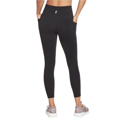 2. Legginsy Skechers Go Walk High Waisted 7/8 W W03LG31B-BLK