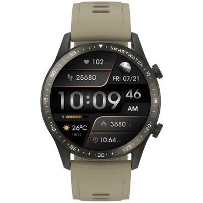 15. Smartwatch Gravity Czarny 2 Paski GT10-2