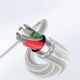8. Kabel Ugreen US304 70523 USB-C / Lightning MFi 1m - srebrny