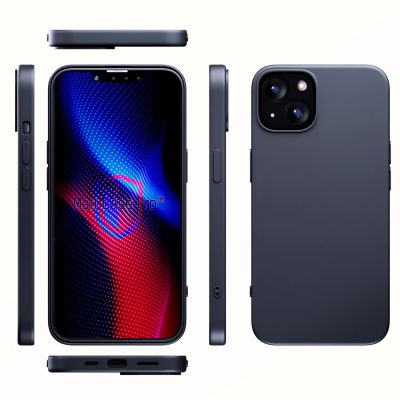 2. Etui 3mk Matt Case Pro na Apple iPhone 14 - czarne matowe