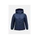 Kurtka puchowa Peak Performance W Frost Down Hood Jacket granatowy
