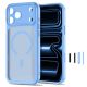 2. Etui Tech-Protect MagPeak MagSafe CC na iPhone 18 Pro Max / 17 Pro Max - jasnoniebieski matowy