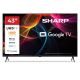 Sharp 43HL4265E Telewizor 109,2 cm (43") 4K Ultra HD Smart TV Wi-Fi Czarny