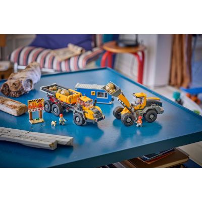 11. LEGO City 60494 - Wywrotka i ładowarka czołowa