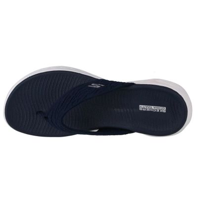 7. Klapki Skechers On The Go 600 Sunny W 140037-NVY