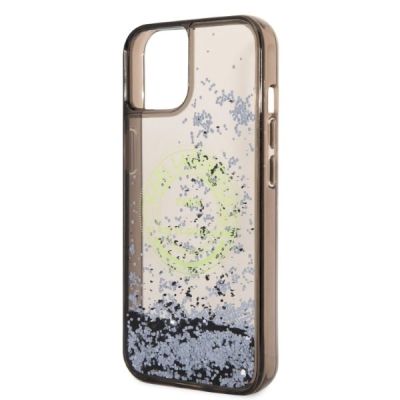 6. Etui Karl Lagerfeld Liquid Glitter RSG na iPhone 14 Plus - czarne