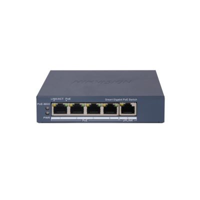 2. Switch POE DS-3E1505P-EI 4-portowy Hikvision