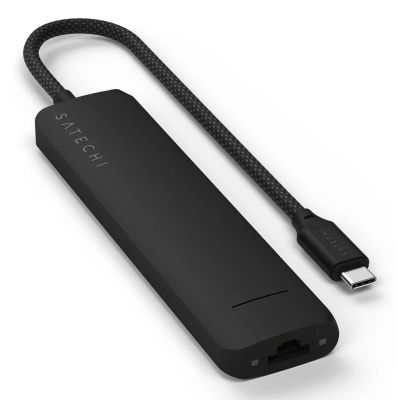 4. Satechi ST-P7SK huby i koncentratory USB Type-C 10000 Mbit/s Czarny