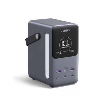 6. Ugreen Nexode Power Bank 48000 mAh Lit Szary