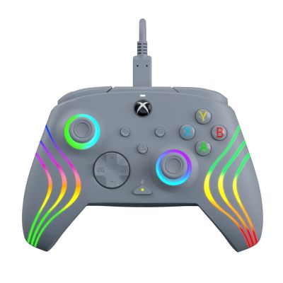 11. PDP Afterglow Wave Szary USB Gamepad Analogowa/Cyfrowa PC, Xbox One, Xbox Series S, Xbox Series X