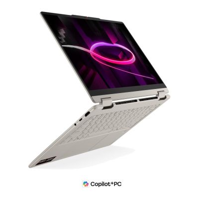6. Lenovo Yoga 7a 2in1 14AGP11 Ryzen AI 7 445 14"WUXGA OLED Touch 400nits LBL Glossy 32GB LPDDR5X-8000 SSD512 Radeon 840M WiFi7+BT Cam5MP+IR 70Wh Win11 Seashell