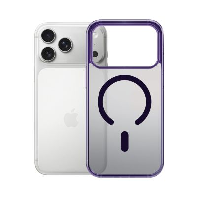 4. Etui 3mk Frosty MagCase na iPhone 17 Pro - fioletowe