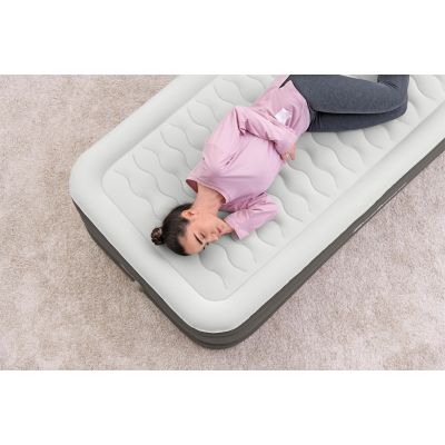 27. Bestway 69048 / 23 dmuchany materac Pojedynczy materac Szary, Biały Unisex