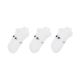 Skarpety Nike Everyday Elevated stopki 3 pary białe IH8524 901