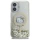 3. Etui Hello Kitty Liquid Glitter Fever MagSafe na iPhone 16 - złote