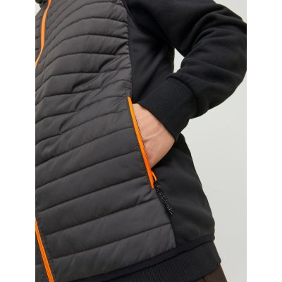 12. Kamizelka Jack & Jones  JJEMulti Bodywarmer Collar Noos M 12200684 Asphalt
