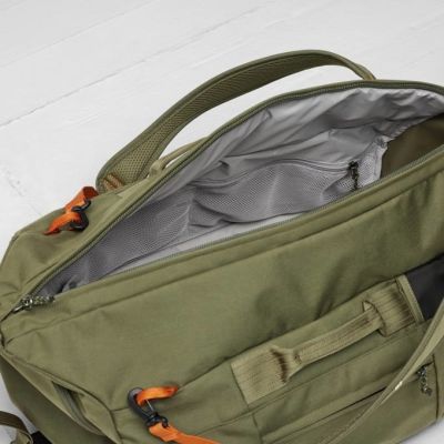3. Fjällräven Färden Duffel 50 Troba podróżna Miękka skorupa Zielony 50 l Poliamidowy