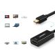 5. Adapter Ugreen MD112 10461 mini DisplayPort (męski) / HDMI (żeński) FHD 1080p - czarny