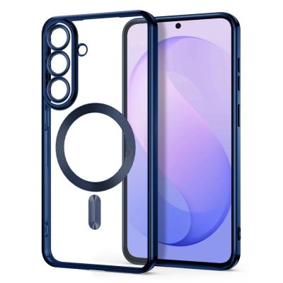 2. Etui Tech-Protect MagFlex na Samsung Galaxy S26 FE - granatowe