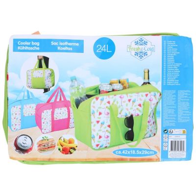 6. TORBA TERMICZNA 42x29x18,5 CM 24L GREEN