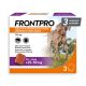2. FRONTPRO Tabletki na pchły i kleszcze dla psa (>25-50 kg) - 3x 136mg