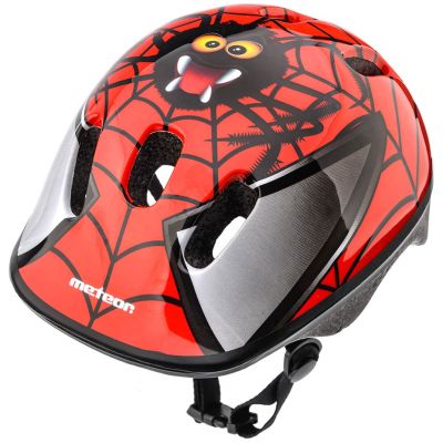 10. Kask rowerowy Meteor KS06 Spider roz S 48-52cm Jr 24827